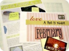 a collage of post it notes and pictures