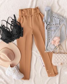 Cute Cheap Outfits, Tomboy Style Outfits, Causual Outfits, Tomboy Fashion, Curvy Outfits, Formal Outfit, Girls Fashion Clothes, Fancy Outfits, Korean Outfits