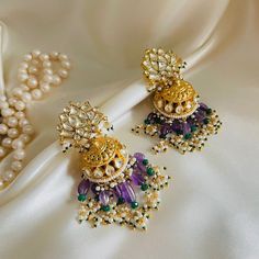 Antic Jewelry, Desi Jewellery, Life Mantra, Desi Jewelry, Simple Bridal Jewelry, Wedding Jewellery Designs, Barbie Dollhouse, Twins Fashion