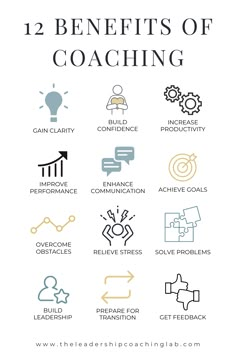 the 12 benefits of coaching info