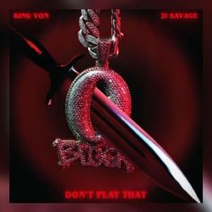 the movie poster for 2 don't play that is in red and black colors