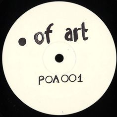 a black and white disc with the words off art on it's front cover