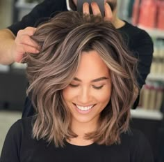 2023 Hair, Gorgeous Hair Color, Brown Hair With Blonde Highlights, Blending Gray Hair, Brown Blonde Hair, Hair Color And Cut, Hair Stylist Life, Spring Hairstyles