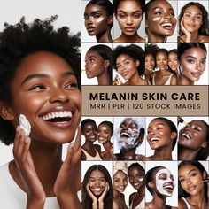 ChatGPT 🌟 Introducing the "Melanin Skincare Stock Image Collection! 🌟 ✨ What's Inside? Elevate your skincare brand with our stunning collection of ai generated 120 post and story-size images featuring melanin women with glowing, dewy skin. Perfect for skincare ads, these images showcase a range of skincare routines, from gentle face washes and invigorating scrubs to luxurious face masks. Whether you're creating social media content, building a brand, or enhancing your digital marketing strategy, these high-quality images will make your products shine! 📸 120 Post & Story-Size Images 🌿 Dewy Skin, Face Wash, Scrubs, and Masks 🌟 Ideal for Skincare Ads & Campaigns 🎨 Editable in Canva 🎁 Bonus Items Included! When you purchase the "Melanin Skincare" collection, you'll also receive these am Skincare Ads, Food For Glowing Skin, Gentle Face Wash, Melanin Skin, Skincare Collection, Skincare Routines, Skincare Brand, Dewy Skin, Natural Diy