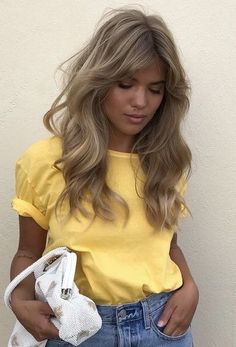 Djerf Matilda, Ash Hair Color, Fuller Hair, Trendy Hair Color, Curly Hair With Bangs, Hair Color Highlights, Makeup Style, Hair Haircut