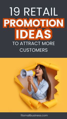 19 Retail Promotion Ideas to Attract More Customers Retail Promotion Ideas, Store Promotion Ideas, Promotion Ideas, Retail Store, Selling Online, Promotion