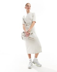 Dresses by Nike Dress the part Plain design High neck Short sleeves Logo embroidery Regular fit Cheap Cotton Crew Neck Dresses, Beige Stretch Midi-length Dress, Chic Cream Stretch Dress, Beige Short Sleeve Midi Dress, Beige Short Sleeve Midi Dress For Work, Beige Bodycon Knee-length Dress, White Stretch Midi Dress, Stretch Short Sleeve Midi Dress For Daywear, Chic Beige Bodycon Maxi Dress