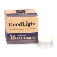 goodlight lavender tea lights in a box