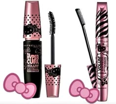 Hello Kitty Make-up, Mascara Maybelline, Y2k Makeup, Kawaii Kitty, Kawaii Hello Kitty