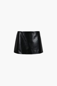 JUICE SKIRT IN BLACK – SANDY LIANG Sleek Leather Mini Skirt With Lining, Chic Black Skirt With Zipper Closure, Modern Black Mini Skirt, Leather Skirt With Zipper For Night Out, Leather Skirt With Zipper Closure For Night Out, Chic Black Mini Skirt With Zipper Closure, Black Leather Mini Bottoms, Leather Skirt With Side Zipper For Night Out, Modern Leather Skirt For Night Out