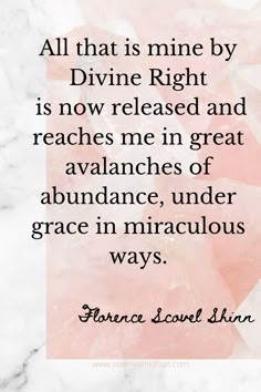 a quote on divine right and the words above it are written in black, white, and pink