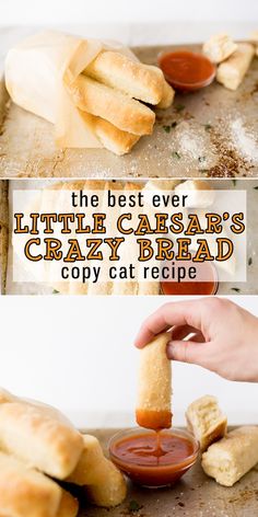 the best ever little caesar's crazy bread copy cat recipe is easy to make