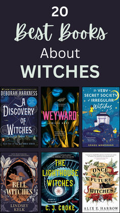 the top 20 best books about witches by various authors and their names in english or spanish