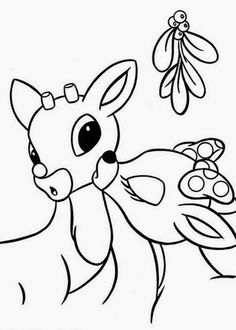 a deer with flowers in its mouth