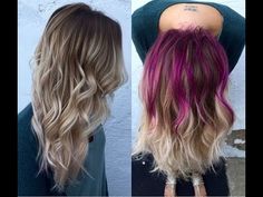 Ponytail Easy, Hidden Hair Color, Peekaboo Hair Colors, Underlights Hair, Balayage Blond, Hair Color Pastel