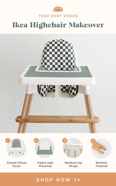 the ikea highchair makeover shop now