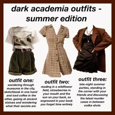 Types Of Clothing, Dark Academia Outfits, Dark Academia Outfit, Academia Outfits, Dark Academia Clothes, Academia Clothes