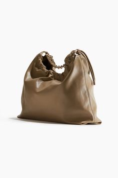 Hobo bag - Dark beige - Ladies | H&M HK 4 Large Hobo Bag, Beauty Gift Card, Blouse Pants, Dark Beige, Large Bag, Maternity Wear, Swimwear Accessories, Tight Leggings