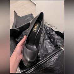 Beautiful Piece Very Comfortable Good For Party Shows Ysl High Heels, Good For Party, Yves Saint Laurent Shoes, Saint Laurent Shoes, Shoes Leather, Leather Shoes, Shoes Women Heels, Yves Saint Laurent, Saint Laurent