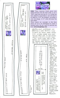 an image of the sewing pattern for a pair of pants