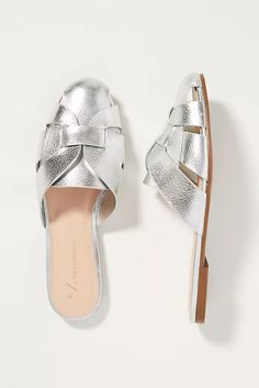 Classy Sandals, Woven Mules, Leather Slippers For Men, Latest African Men Fashion, Shoes Unique, Ladies Sandals, Moccasins Mens, Silver Sandals, Leather Sandals Flat