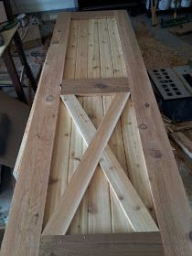 an image of a wooden table being built with instructions on how to install the doors