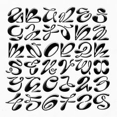 the letters and numbers are drawn in black ink on white paper, which has been designed with