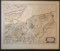 an old map of the kingdom of england