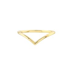 Add a contemporary piece to your ever-growing ring collection. This 14k gold chevron wire ring will become a daily staple. - available in 14k yellow, white and rose gold - available in sizes 6, 7 & 8 - custom sizing available: ice@anneauxjewelry.com Wishbone Ring, Diamond Stacks, Gold Chevron, Dance Jewelry, Wire Ring, Chevron Ring, Ring Stack, Wire Rings, Rings Cool