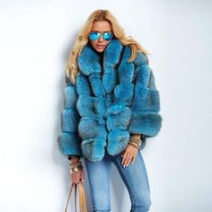 Fur Coat With Dress, Overcoat Woman, Friendly Fox, Luxury Jacket, Fox Fur Jacket, Long Coat Jacket, Women Overcoat, Fox Fur Coat, Jacket For Women