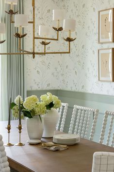 Our Brass Bloom Candlestick is an elegant and feminine candleholder, with petal accents and an aged gold finish. Its perfect to dress up your home decor and adds a touch of vintage inspired charm. Marea Clark Interiors, French Inspired Dining Room, Bria Hammel Interiors, Bria Hammel, Cottage Core Home, Nantucket Cottage, House Mediterranean, Florida Beach House, Coastal Grandmother