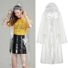 Clear Raincoat, Transparent Raincoat, Poncho Raincoat, Waterproof Poncho, Knee Length Jacket, Long Rain Coat, Plastic Raincoat, Biker Men, Waterproof Coat