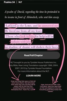 the back cover of an article with pink text on black and white background, which is highlighted