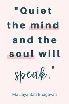 Quiet the mind and the soul will speak. Check out this great how to article on meditation. #morningmeditation #howtomeditate #meditationquotes #meditationquote How To Calm The Mind, Positive Quotes For Life Encouragement, Quotes Meditation, Positive Quotes For Life Happiness, Quiet The Mind, Easy Apps