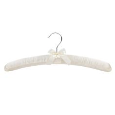 a white bow tie hanger on a white background