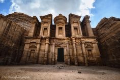 an ancient building in the middle of nowhere