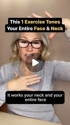 Natural Facelift Skin Tightening, Face Exercise To Remove Wrinkles, Tighten Skin Under Chin, Sagging Cheeks Skin Tightening, Exercises For Face Shape, Neck Skin Tightening Face Exercises, Tightening Neck Skin, How To Tighten Jowls, Tighten Neck Skin Double Chin