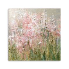 Wild-Garden-Canvas-Giclee-Wall-Art Koti Diy, Wild Garden, Garden Painting, Garden Wall Art, Large Canvas Prints, New Wall, Big Canvas Art, Modern Wood, Garden Wall