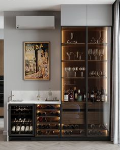 Small Scullery Ideas Layout, Home Bar Modern, Hangout Space, Home Bar Setup, Loft House Design