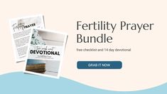 the fertiility prayer bundle is on sale