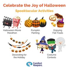 Whether you're watching your favorite spooky movie 🎃 or getting crafty with decorations, this season is packed with fun and joy! 🧡

What Halloween activities are you diving into? Let us know below! 👇

#ComfortKeepers #Halloween #HalloweenActivities Holiday Contest, What Is Halloween, Spooky Movies, Halloween Spooktacular, Fall Treats, Halloween Movies, Halloween Activities, Diving, Halloween