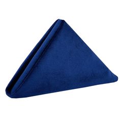 a blue towel folded on top of each other