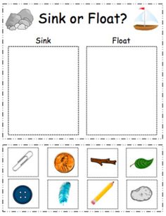 a printable worksheet with pictures of different objects