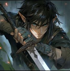 Male Elf, Elf Characters, Anime Elf, Elf Art, Zelda Art, Dnd Art, Character Design Male, Fantasy Rpg, Color Pick