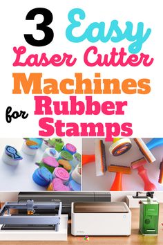 If you're looking for a laser cutter machine for creating rubber stamps, there are a few options that are both affordable and easy to use. No matter which machine you choose, a laser cutter can make creating rubber stamps a quick and easy process. Make A Stamp With Cricut, Making A Stamp With Cricut, Engraving Metal With Cricut Maker, How To Use Rubber Stamps, Rubber Stamp Crafts, Rubber Material, Making Machine