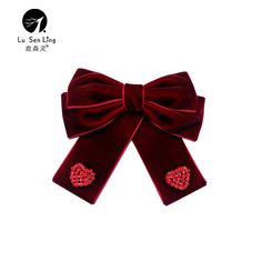 Attention: This price includes a brooch only, others are not included.Material: Alloy.Size: 13*11cm.Hand measurement will have discrepancy of about 0.3cm.Weight: 17.9g. Party Pins With Bow, Red Brooches For Valentine's Day, Red Brooch For Valentine's Day Party, Red Brooch Pins For Valentine's Day, Red Pins For Valentine's Day Gift, Elegant Red Christmas Brooches, Elegant Red Pins For Party, Elegant Red Brooch Pins, Red Wedding Brooch For Valentine's Day