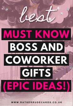 What to give your boss as a gift, ideas for your manager, boss or coworkers, funny office gift ideas Office Manager Gifts, Work Wife Gifts, Funny Boss Gifts For Men, Gifts For Team At Work, Gifts For Promotion At Work, Funny Valentines For Coworkers, Bosses Day Gift Ideas Offices Diy, Thank You Gifts For Boss, Diy Appreciation Gifts For Employees