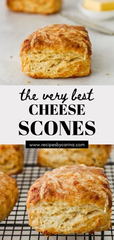 the very best cheesy scones are made from scratch and baked in minutes