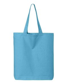 12L Economical Tote - TURQUOISE - ONE SIZE | Q-Tees 12L Economical Tote Bag in Turquoise Casual Light Blue Tote Bag, Trendy Turquoise Tote Bag, Light Blue Casual Rectangular Bags, Casual Light Blue Cotton Bag, Rectangular Turquoise Bag For Everyday, Turquoise Rectangular Everyday Bag, Everyday Turquoise Rectangular Bag, Light Blue Cotton Bags For Everyday Use, Light Blue Cotton Bag For Daily Use