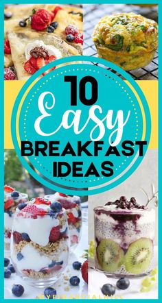 the top ten easy breakfast ideas